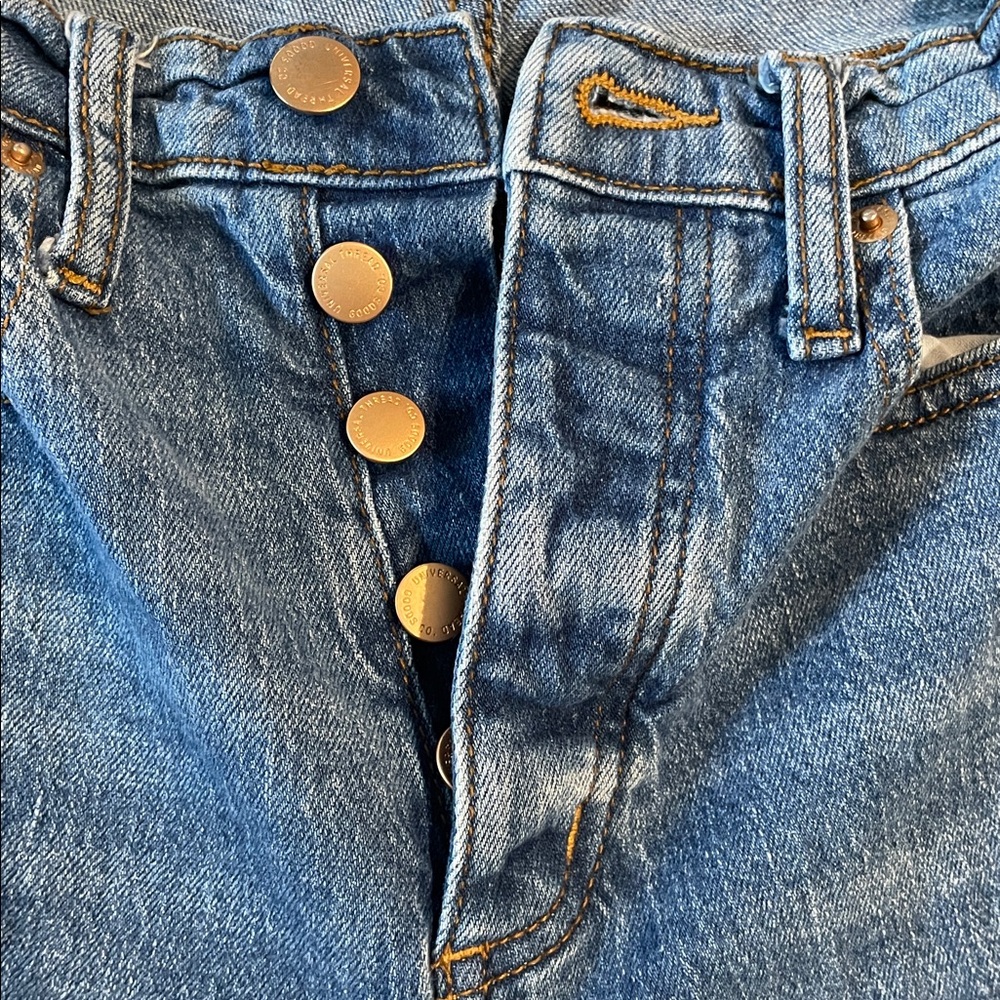 Universal Thread High Rise Blue Jeans - Picture 3 of 4